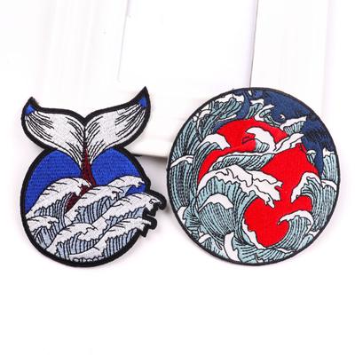 2 шт./упак. плавкая нашивка с вышивкой, гладильная нашивка для одежды, термоклеевые нашивки для курток, джинсов, рюкзак, гладильная нашивка для шитья