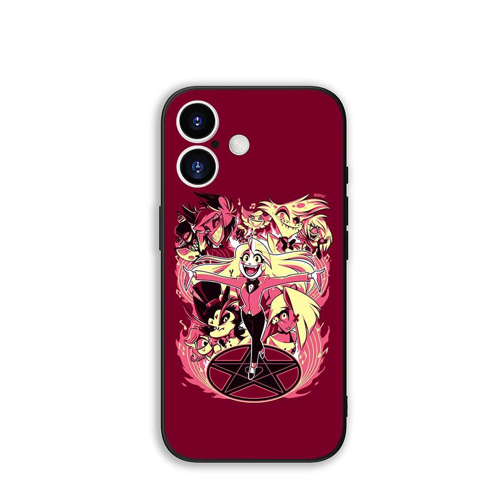H-Hazbin Hotel Charile Angel Dust for Samsung Galaxy A36 A17 A26 A07 A35 A54 A53 A13 A33 A34 S8 S9 S20 S21 FE S10 Plus Case