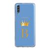 Чехол для Samsung A54 A52 A50 A70 A10 A30 A40 A20S A20E A02S A12 A14 A22 A24 A42 A34 A32 5G A04s, чехол с короной и буквами от A до b Art