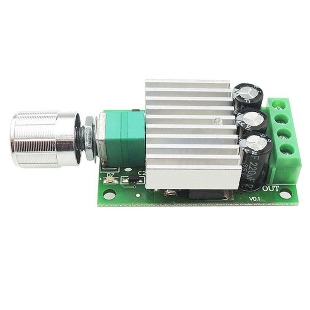 Регулируемый ШИМ диммер светодиодной подсветки Регулятор скорости вращения двигателя вентилятора Контроллер скорости двигателя постоянного тока