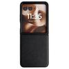 Чехол для Motorola Razr 60 Ultra 5G из ПУ кожи с текстурой личи + ПК, складной чехол для телефона