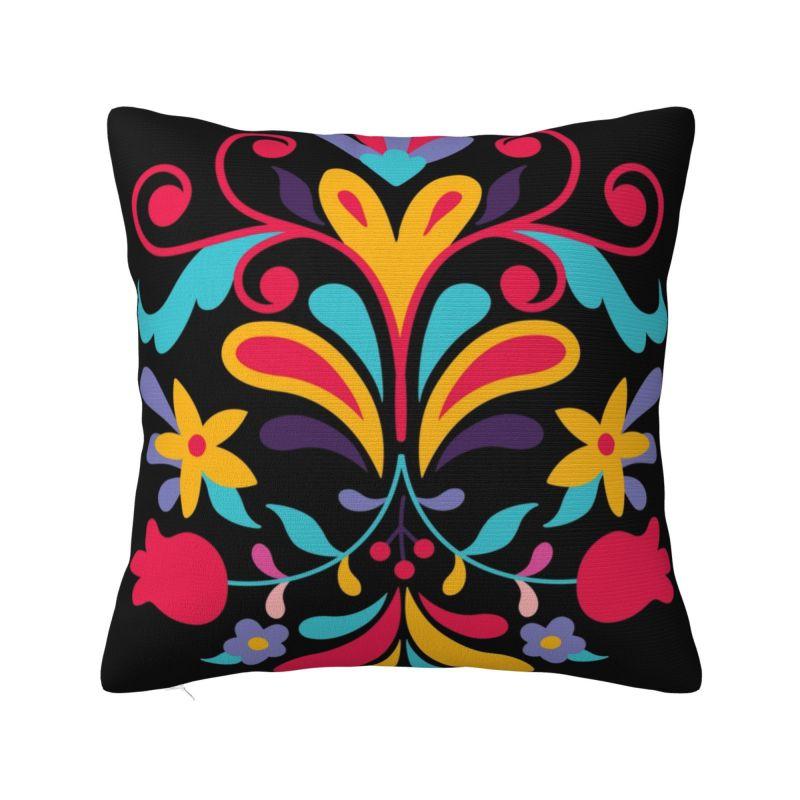Mexican Otomi Bird Luxury Throw Pillow Covers Home Decorative Animal Embroidery Car Cushion