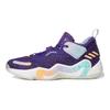 adidas ДОН. Выпуск 3 GCA Playground Hoops Мужские кроссовки Фиолетовый Team-College-Purple Acid-Orange GV7264