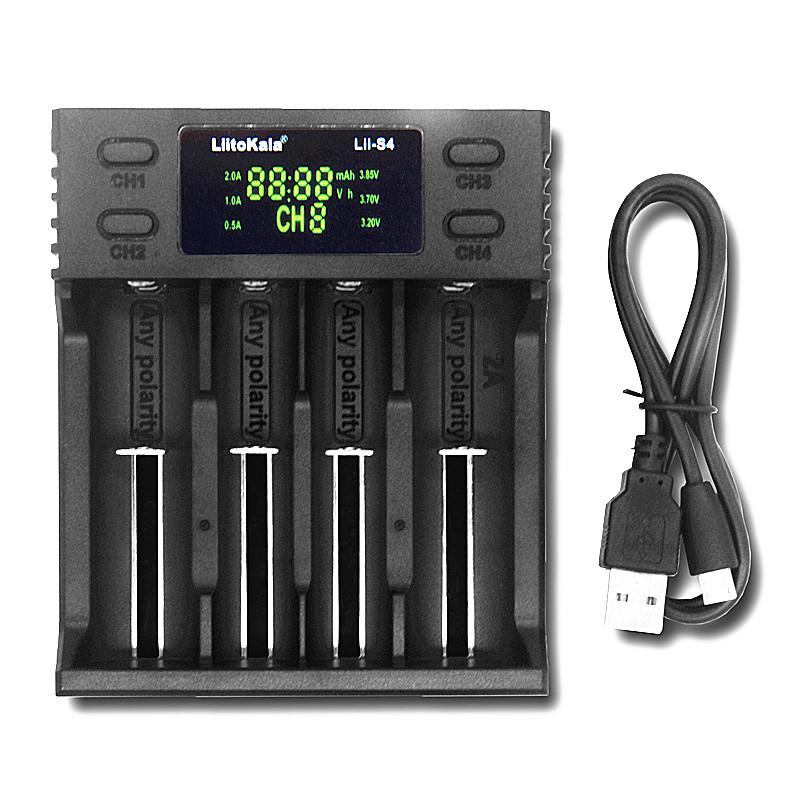 LiitoKala Lii-S4/S2/S1/S6 18650 Lithium Battery Charger Collection