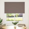VidaXL Blackout Roller Blind Coffee 125x130cm Fabric Width, Day and Night Blind, Kitchen Blind, Blind 4010977