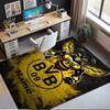 Custom Name BVB Printed Carpet,Rug for Office Chair Living Room Bedroom Kitchen Room Decor Gifts.
