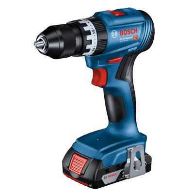 Bosch Professional 18V аккумуляторная вибрационная дрель-шуруповерт 2 кейс для переноски (2,0 Ач штук, зарядное устройство, L-BOXX в комплекте) ГСБ18В-45