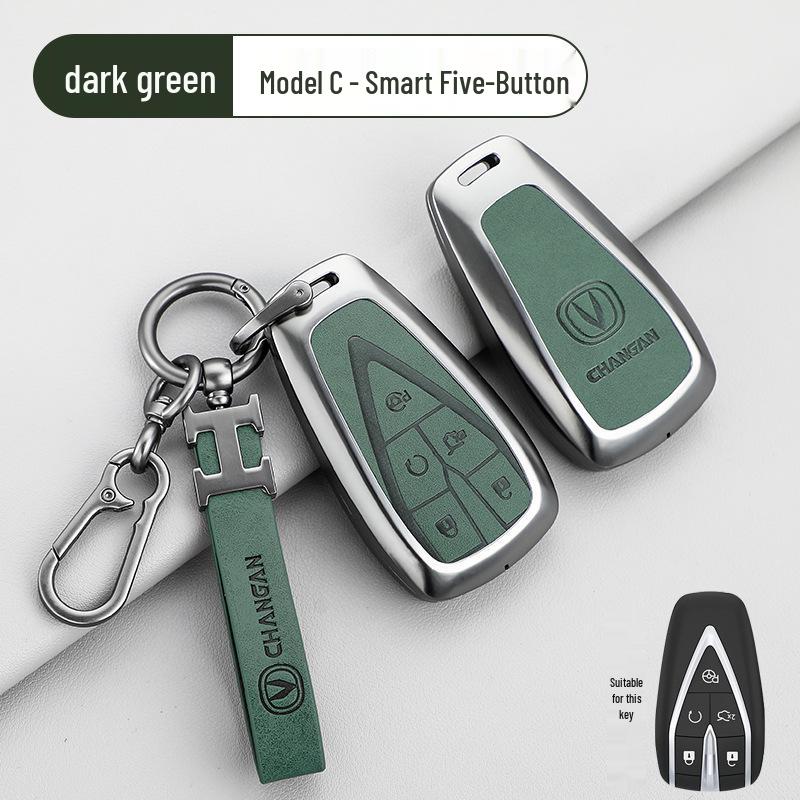 Changan Nuomi Corn Key Case: Lumin Square Candy Car Key Shell for Men & Women