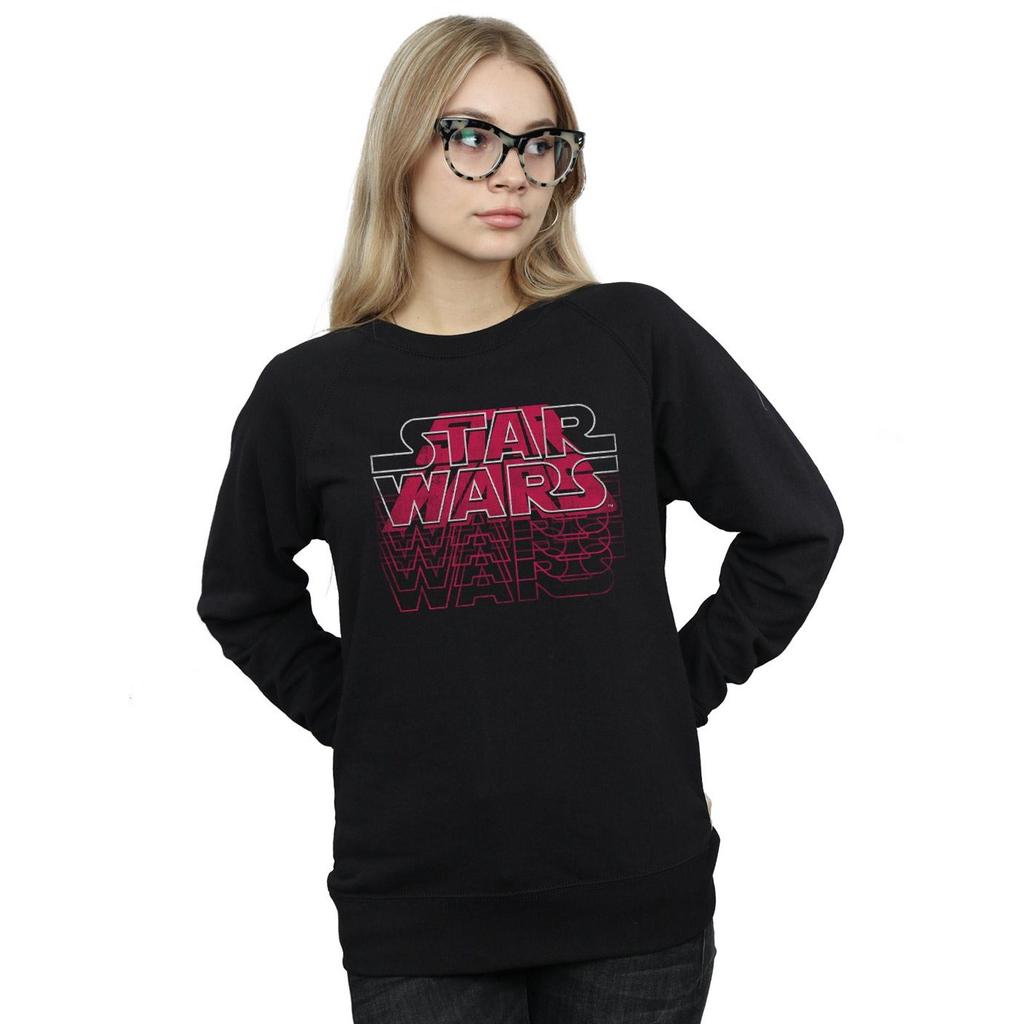 Star Wars Womens/Ladies Blended Logos Sweatshirt