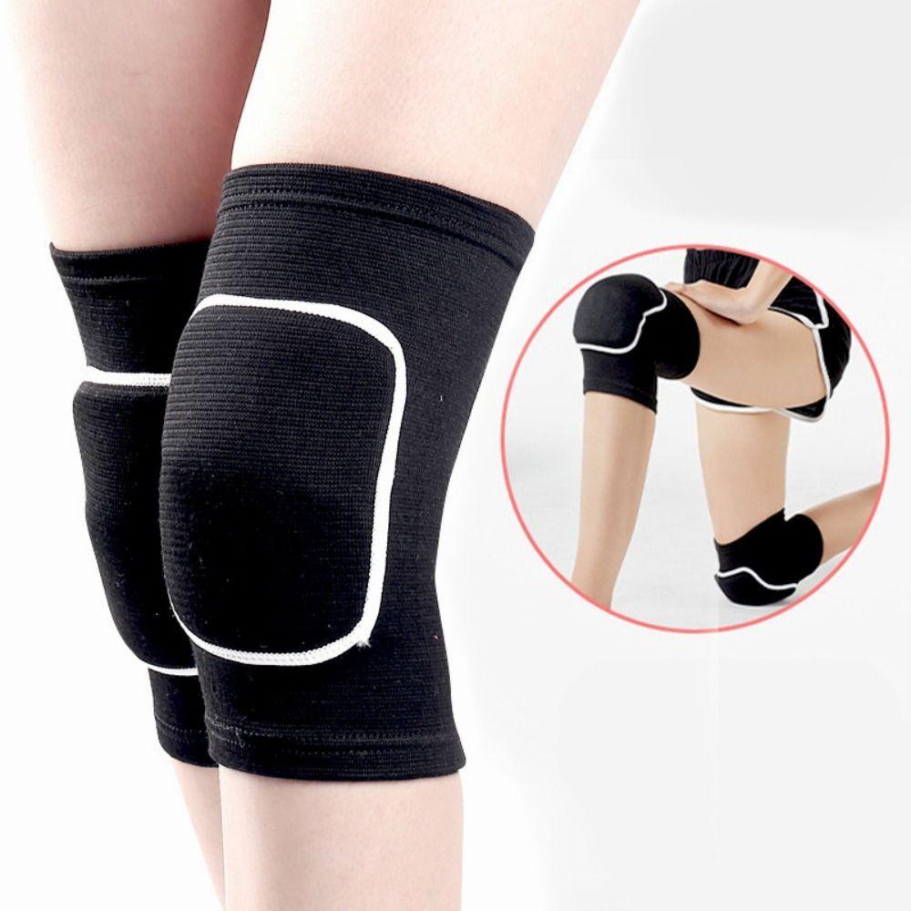 Breathable Thickened Sponge Knee Brace Elastic Knees Protector Support for Dancing Sports Knee Pads