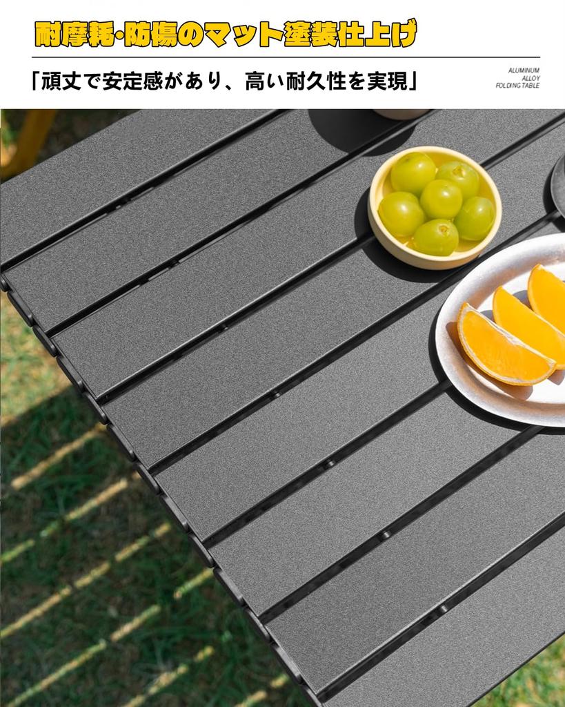 Стол для кемпинга, алюминиевый, сворачивающийся, стол для походов на открытом воздухе, компактный стол для пикника, алюминиевый стол для кемпинга, складной, для барбекю, сверхлегкая сумка для хранения