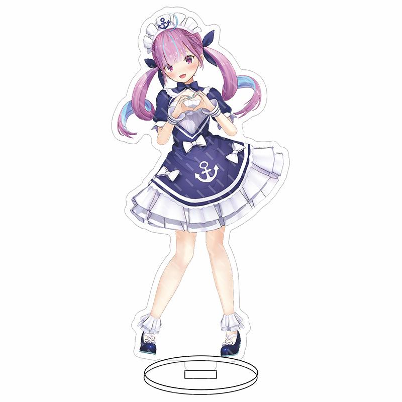 Hololive аниме персонаж новая модель двусторонняя акриловая подставка высокого разрешения модель милый декор стола подарок на день рождения, Рождество, хит продаж