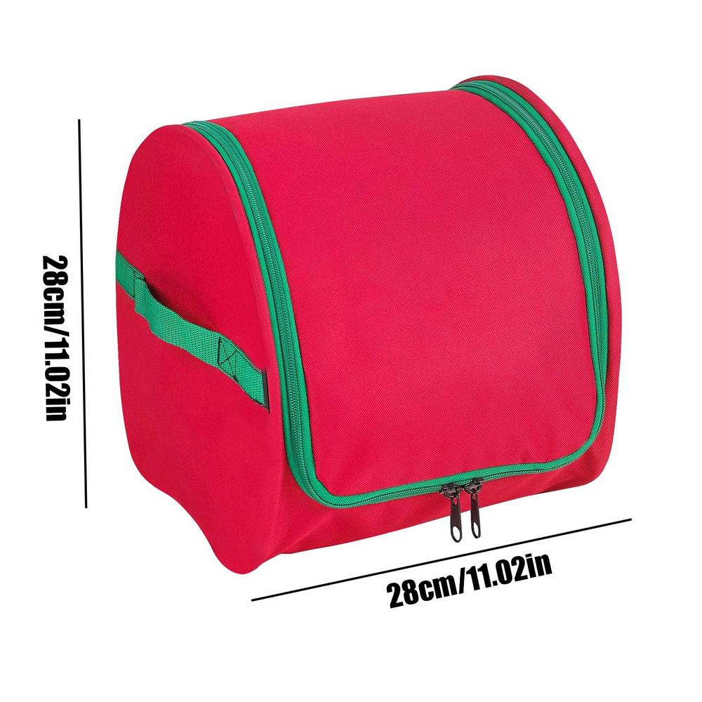 Christmas LED Light Storage Box Oxford Storage Bag For Christmas Decoration Multifunctional Holiday Storage Bag with U-zipper