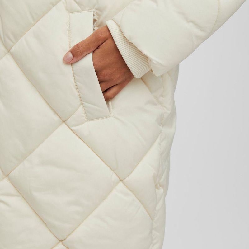 Стеганое пальто с высоким воротником viadaya noos 14074434 4139 Женщина VILA