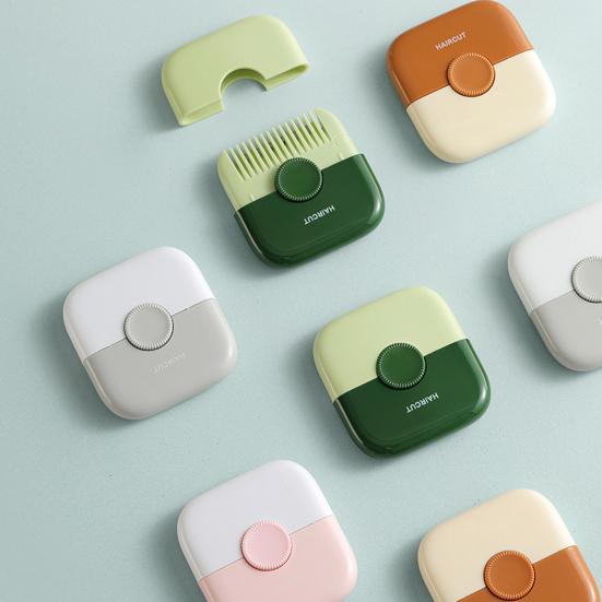 Точилка для волос, портативная расческа «два в одном», съемное лезвие, легко чистится, домашняя стрижка для студентов и детей