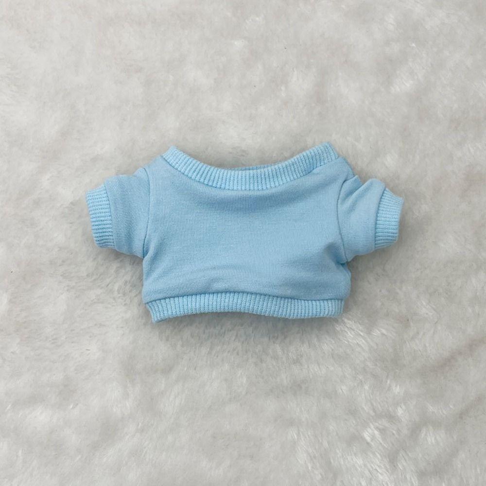 Сплошной цвет 20 см кукла одежда рубашка свитер брюки 20 см детская футболка 20 см кукла