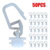 50x Curtains Hooks For VOLVO MAN IVECO Rear Rail DAF106 Gliders Runners