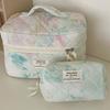 Large Capacity Colorful Women's Cosmetic Bag Fashion Portable Ladies Travel Storage Bags Simple Female Makeup Case Handbags
