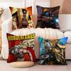 B-Borderlands Игровая Наволочка Мягкая Плюшевая Ткань Двусторонняя Печать Наволочка на Подушку для Дивана Для Всех Сезонов Домашний Декор Подарок
