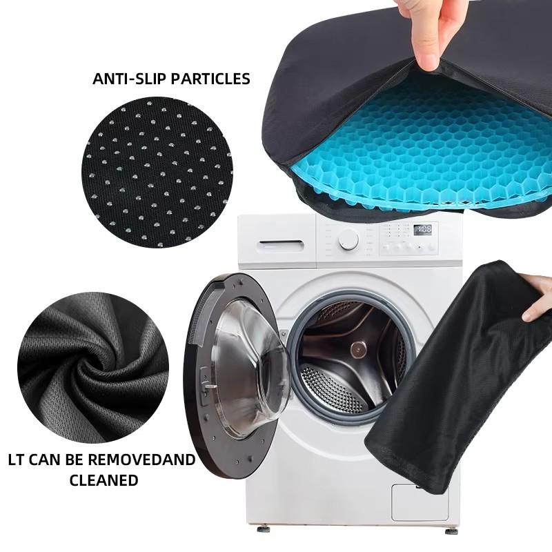 Гелевая подушка для сиденья, летняя дышащая сотовая конструкция для облегчения давления при боли в копчике - кресло для инвалидной коляски для дома и офиса, автомобили