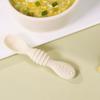 2Pcs Baby Feeding Spoons Dual Head Silicone Weaning Spoon for Infants Training Spoon BPA-Free Toddler Utensils
