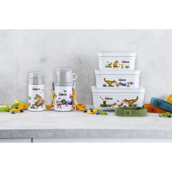 Lunch Box Sous-Vide - ZWILLING - Dinos - 500 ml - Plastique - Blanc / Gris