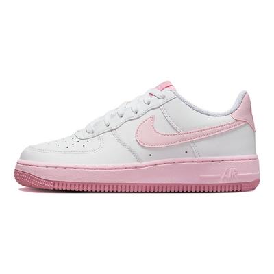 Кроссовки Air Force 1 GS Valentines Day 2024 для детей, белые, розовые, пенопластовые, элементарные, розовые FV5948-100