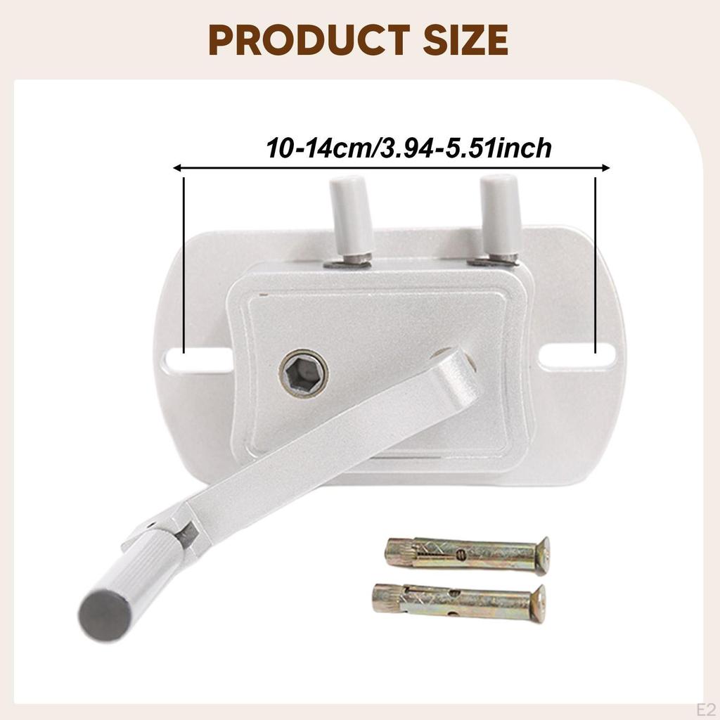 Lifter Hand Crank Clothing Hanger Accessory Replace Parts Aluminum Alloy Easy to Install Versatile