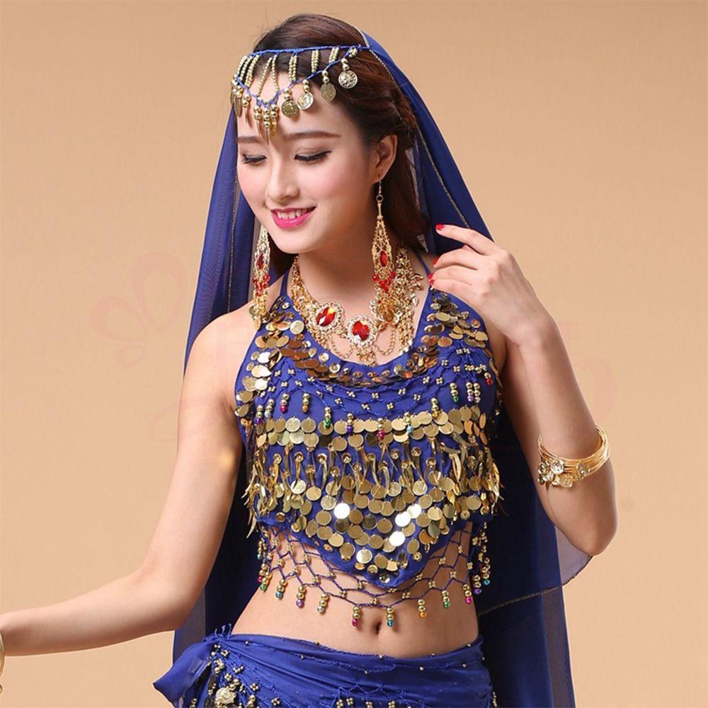 Fringe Belly Dance Sequin Top Bras Show Costumes Creative Performance Costume Lady