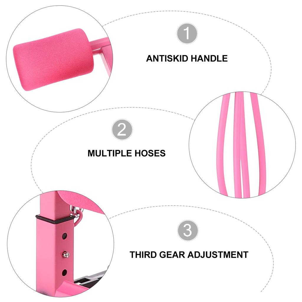 Вспомогательное оборудование для фитнеса для живота, тренажер для живота, напольная штанга для отжиманий, вспомогательная присоска для сидения