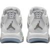 Jordan Детские баскетбольные кроссовки Air Jordan 4 Mid top Серый Синий Подростковые HV4401-014