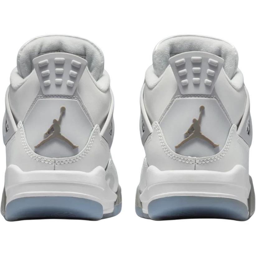 Jordan Детские баскетбольные кроссовки Air Jordan 4 Mid top Серый Синий Подростковые HV4401-014