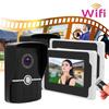 1080P Wifi Video Doorbell 7in TFT Display 2 Cameras 2 Monitors 110 Degrees  Night Vision for Tuya