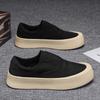 Casual Shoes Men's 2025 New One-pedal Lazy Shoes Cloth Surface Breathable Board Shoes Trendy Versatile Soft Sole Low-top Shoes