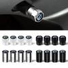 4pc Car Badges Wheel Tire Valve Stem Caps Covers Car Accessories For Volvo Rdesign XC60 XC90 V40 V50 V60 xc70 V70 V90 T6 S40 S60