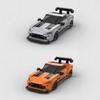 MOC Кирпичи Гоночный Спортивный Автомобиль Транспортное Средство Гонщик Наборы Строительных Блоков Игрушки для Детей