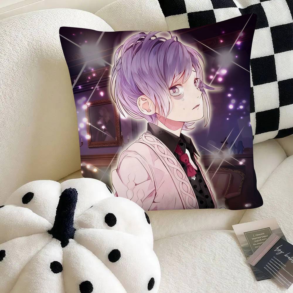 Сакамаки Канато Игра Отоме DIABOLIK LOVERS Наволочка Квадратная Подушка Спальня Диван Отдых Комфортная Подушка Автомобиль Домашний Декор