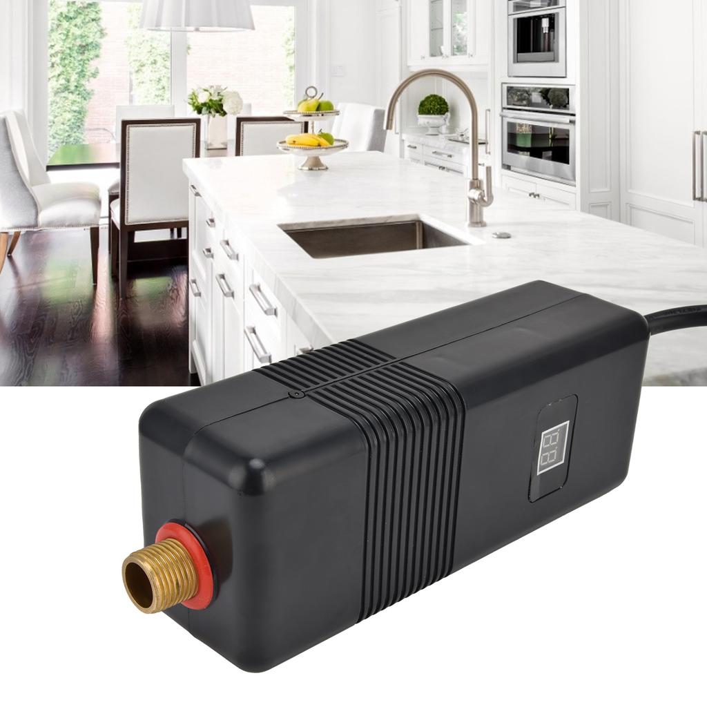 110-220V Instant Water Heater 3000W Portable Electric Heaters for Bathroom Hot Water Shower and Home Kitchen Heating