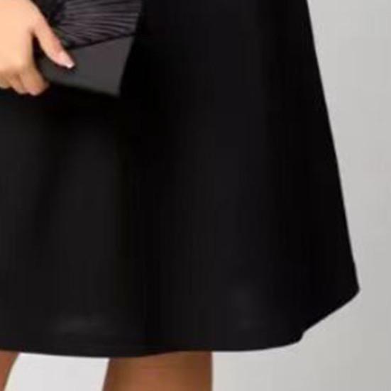 Женское кружевное платье в стиле пэчворк с круглым вырезом и длинными рукавами, свободное летнее повседневное платье миди А-силуэта для повседневного отпуска