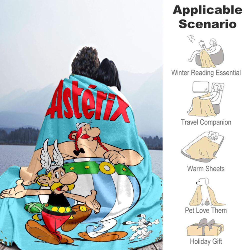 Asterix Blanket, High quality Comfortable for All Seasons, Home Decor, Warmth and Comfort