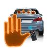 Автомобильный светодиодный индикатор заднего фонаря с дистанционным управлением, легко устанавливаемый знак заднего окна