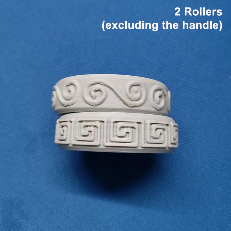 Egyptian-Inspired Relief Rolling Tool Clay Texture Wheel Clay Stamp Roller Pottery Making Tools Diy Handcrafts, Arts & Crafts