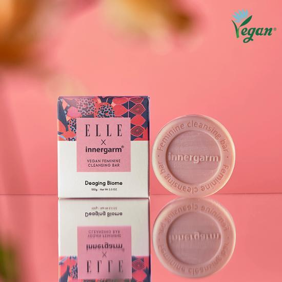 Inergam Vegan Женское очищающее мыло 100 г, 2 вида на выбор (Биом омоложения / Барьерный биом)