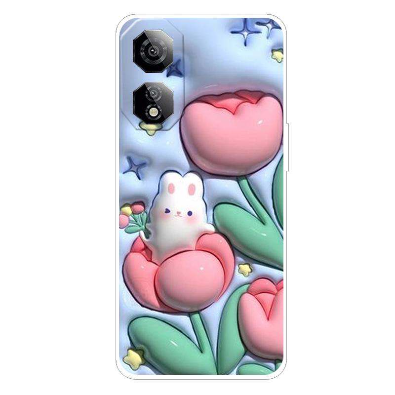 Чехол для ZTE Nubia Neo 2 5G 6.72" Модный Мягкий Силиконовый Задний Чехол для Телефона Nubia Neo2 5G Z2352N Чехол etui Fundas Милый