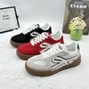 Angola Red and White Shoes German Training Shoes 2025 Spring and Autumn New Retro Versatile Casual Breathable Mesh Board Shoes Women