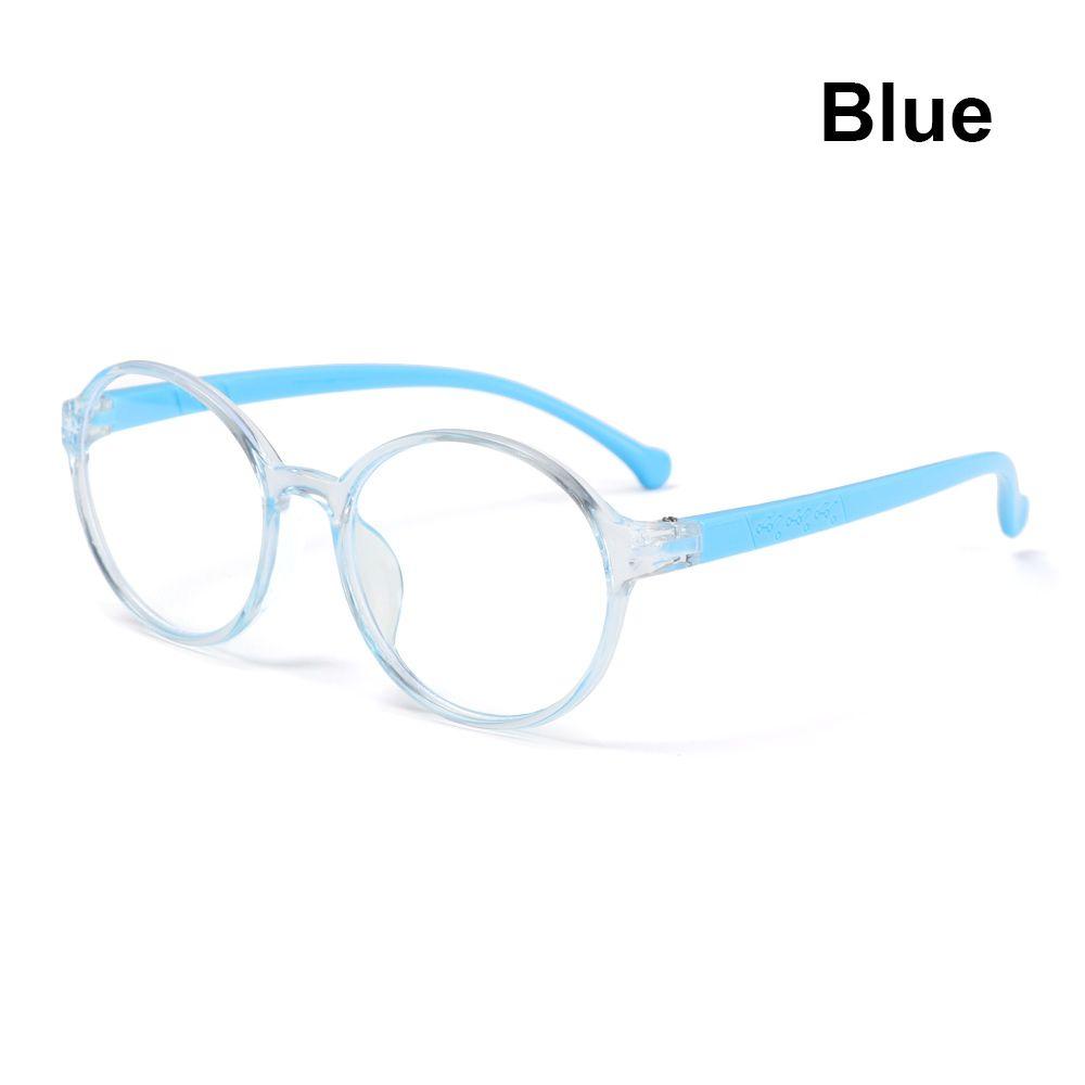 Online Classes Eye Protection Ultra Light Frame Kids Glasses Comfortable Eyeglasses Anti-blue Light
