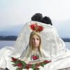 Бланкет Богоматери Фатимской Фланелевый Флис Португалия Розарий Католические Пледы для Путешествий Спальни Дивана Покрывала