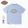 Мужская американская модная футболка Dickies с коротким рукавом, 100% хлопок, B