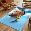 Neymar S Shadow Portrait Large Mouse Pad Keyboard Mat HD Print Desk Pad Non-Slip Rubber Base Computer Decor Item Office Use
