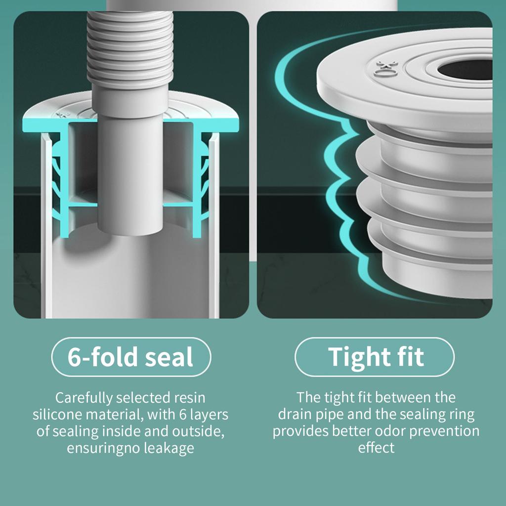 Уплотнительная заглушка сливного шланга стиральной машины, уплотнительные кольца для канализационной трубы, уплотнительная крышка для прачечной, кухни, ванной комнаты, долговечная